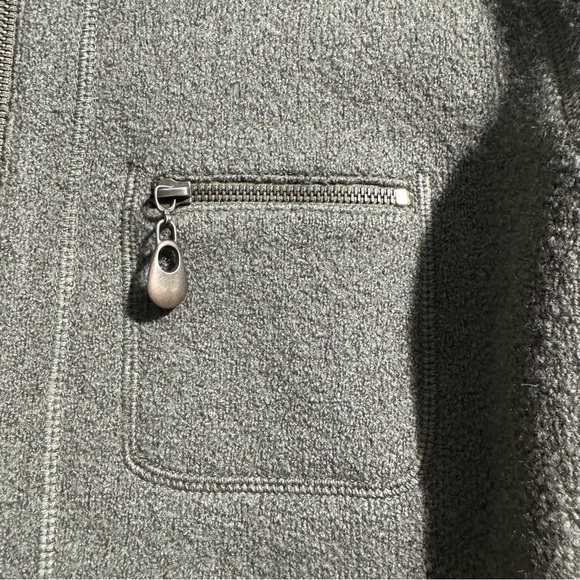 Vintage André Christian 100% Wool Zip Up Sweater Green Size Medium - Picture 3 of 10